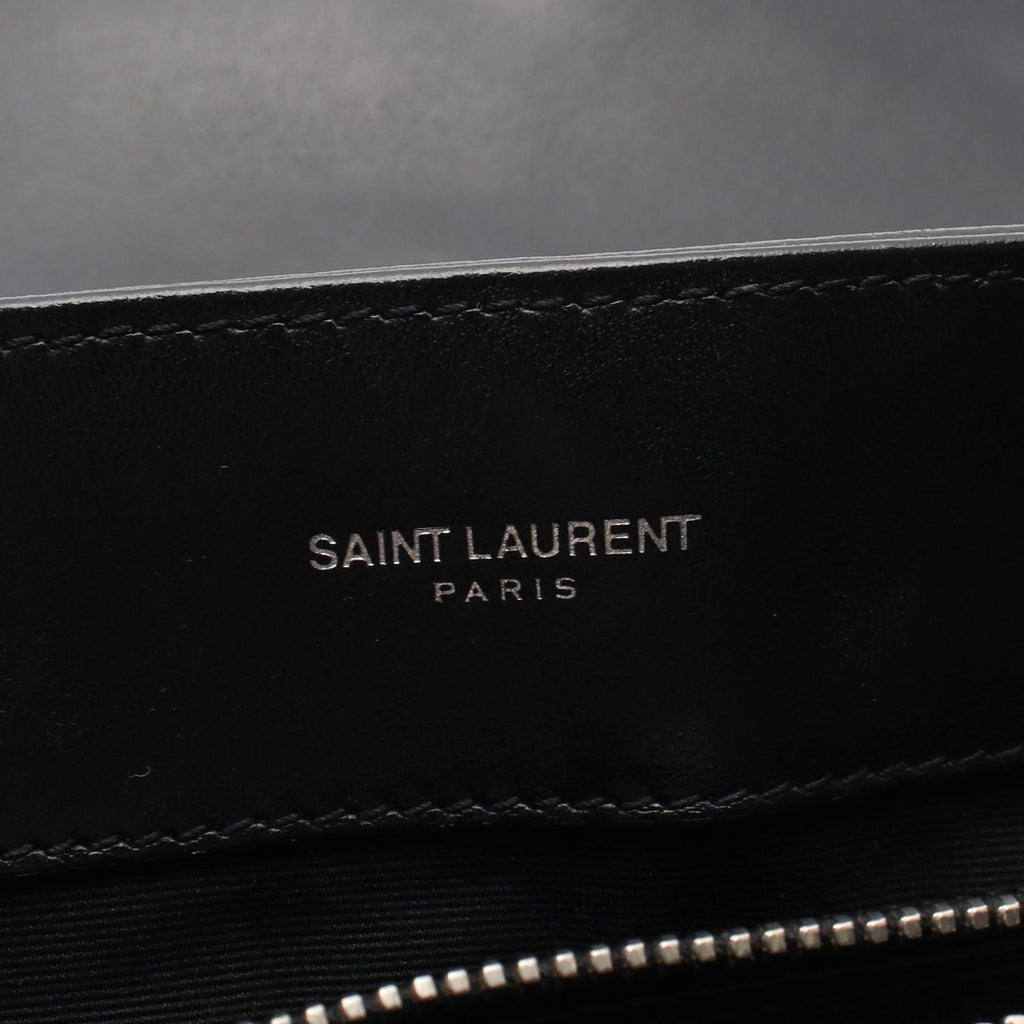 Saint Laurent Paris Handbag Loulou Top Handle Bag 2-Way Black Leather — view 4