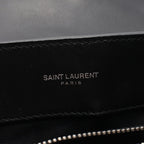 Saint Laurent Paris Handbag Loulou Top Handle Bag 2-Way Black Leather — view 4