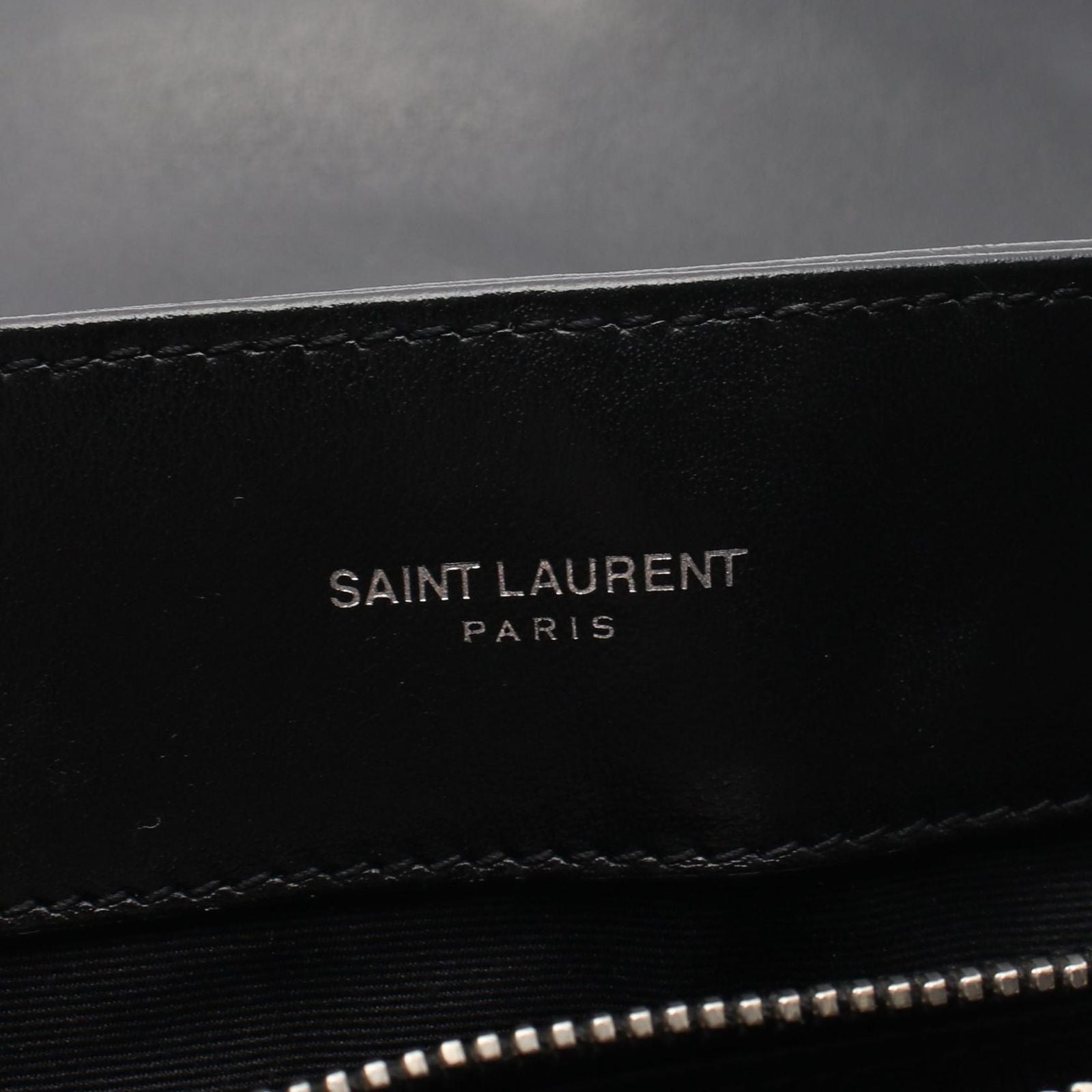 Saint Laurent Paris Handbag Loulou Top Handle Bag 2-Way Black Leather — view 4