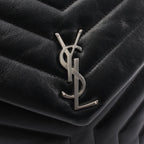 Saint Laurent Paris Handbag Loulou Top Handle Bag 2-Way Black Leather — view 9