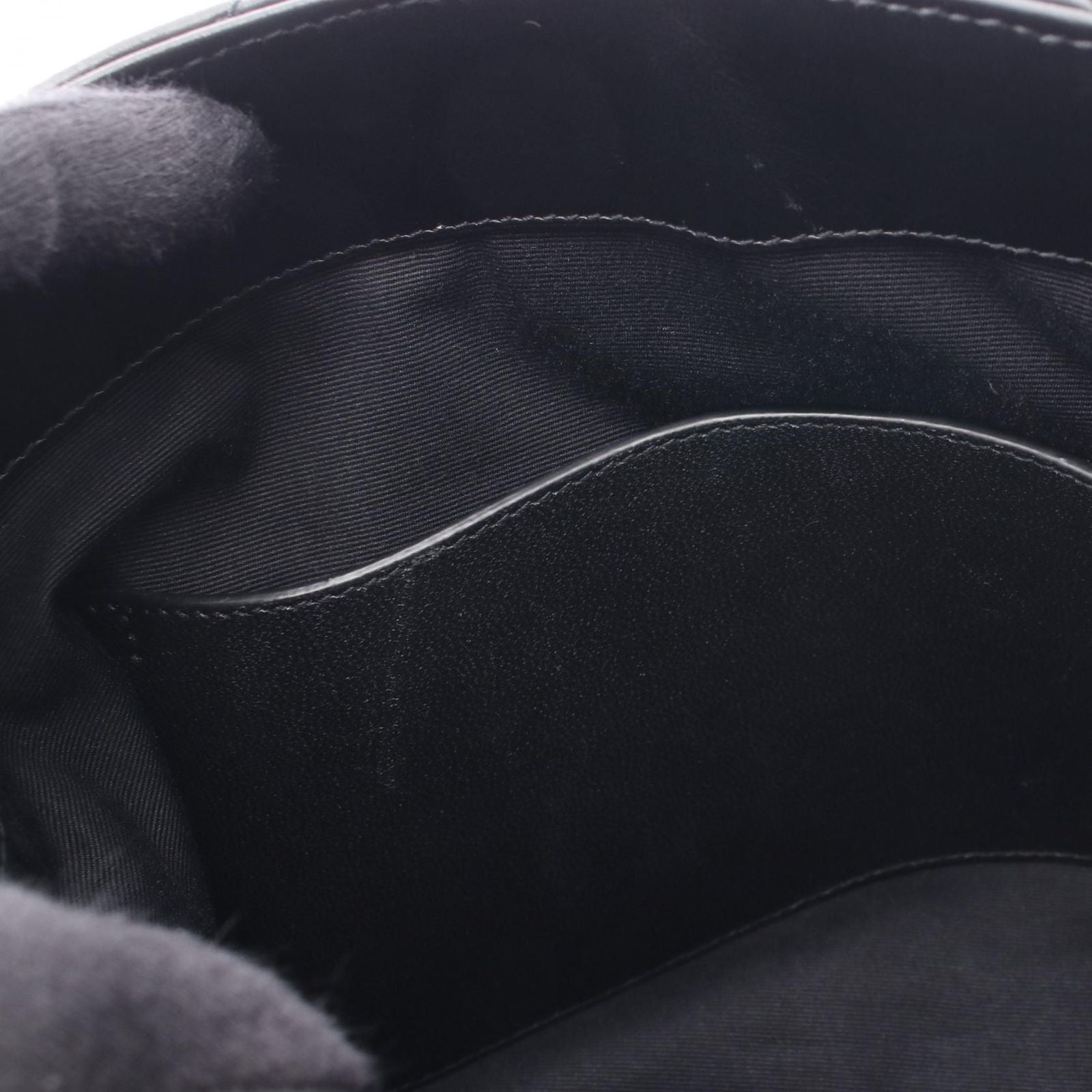 Saint Laurent Paris Handbag Loulou Top Handle Bag 2-Way Black Leather — view 7