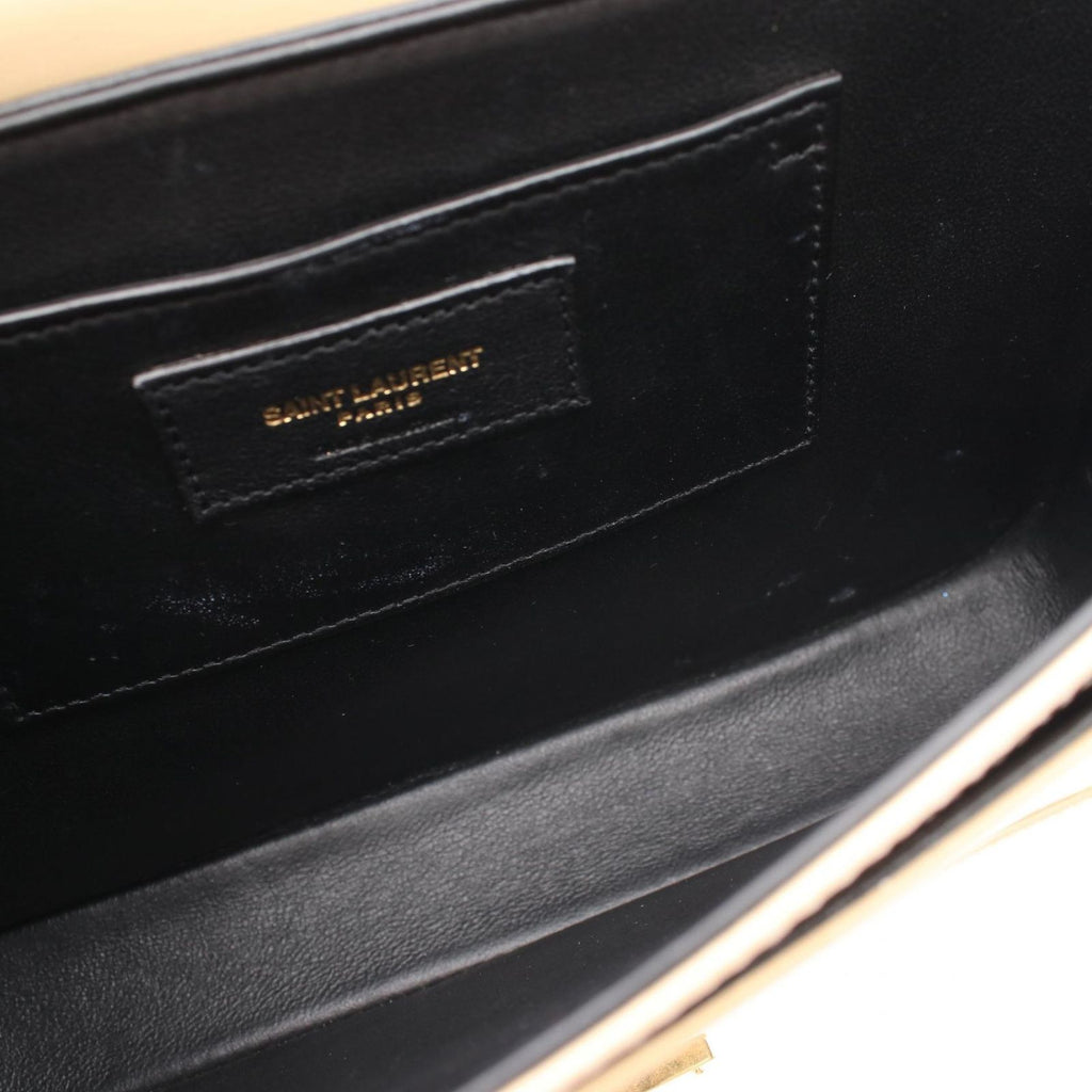 Saint Laurent Paris Shoulder Bag Solferino Beige Leather — view 6