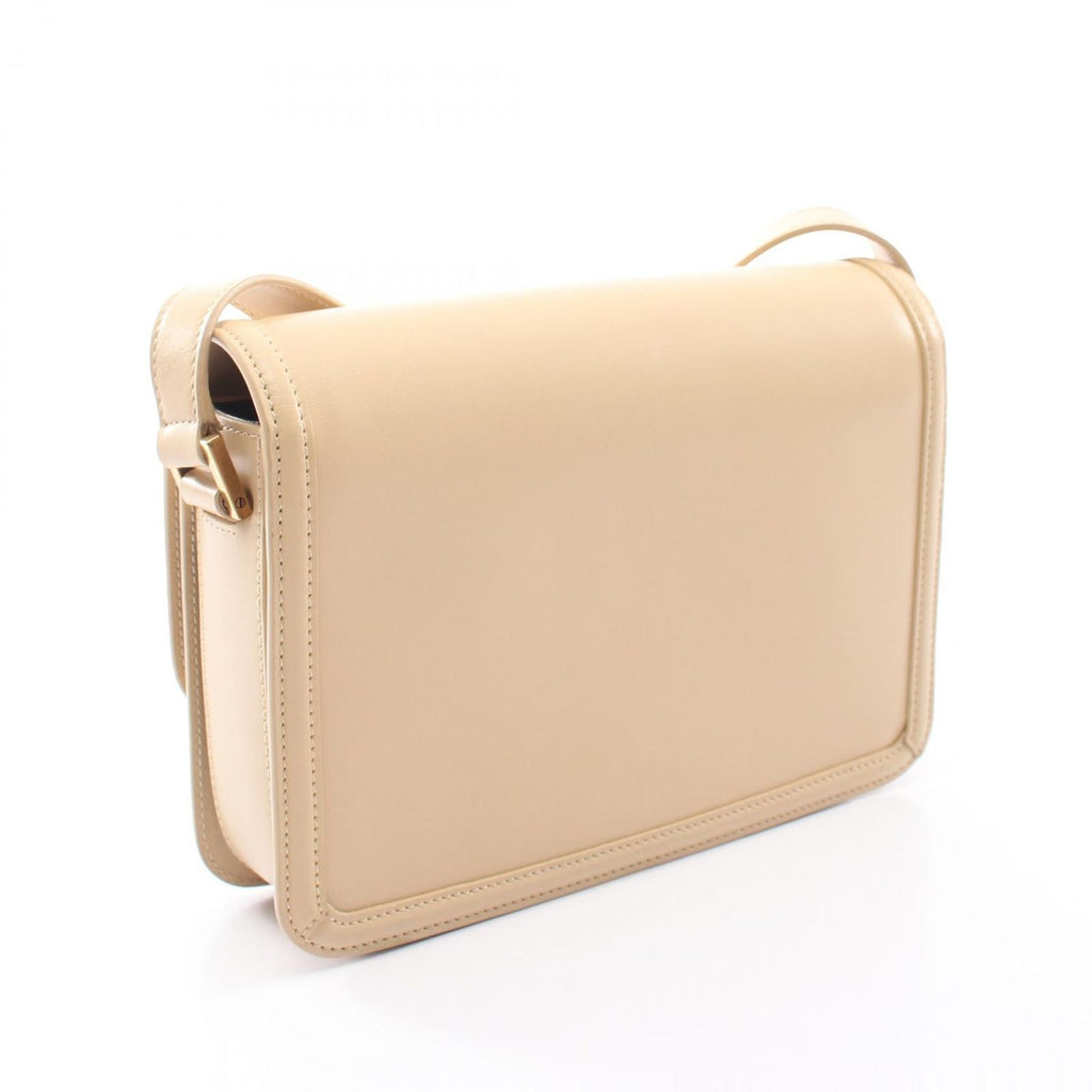 Saint Laurent Paris Shoulder Bag Solferino Beige Leather — view 2