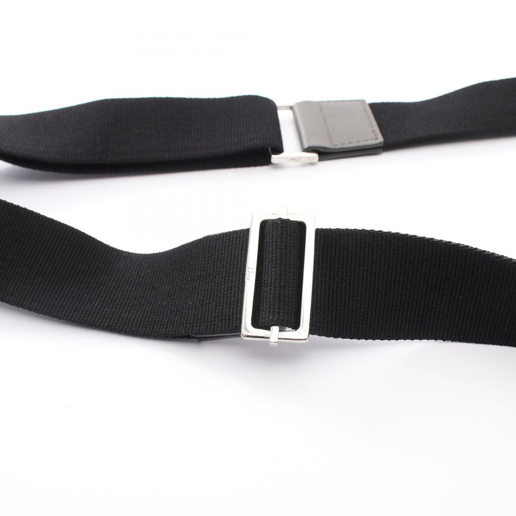 Dior Homme Shoulder Bag Atelier Lola Gray Leather Logo — view 8