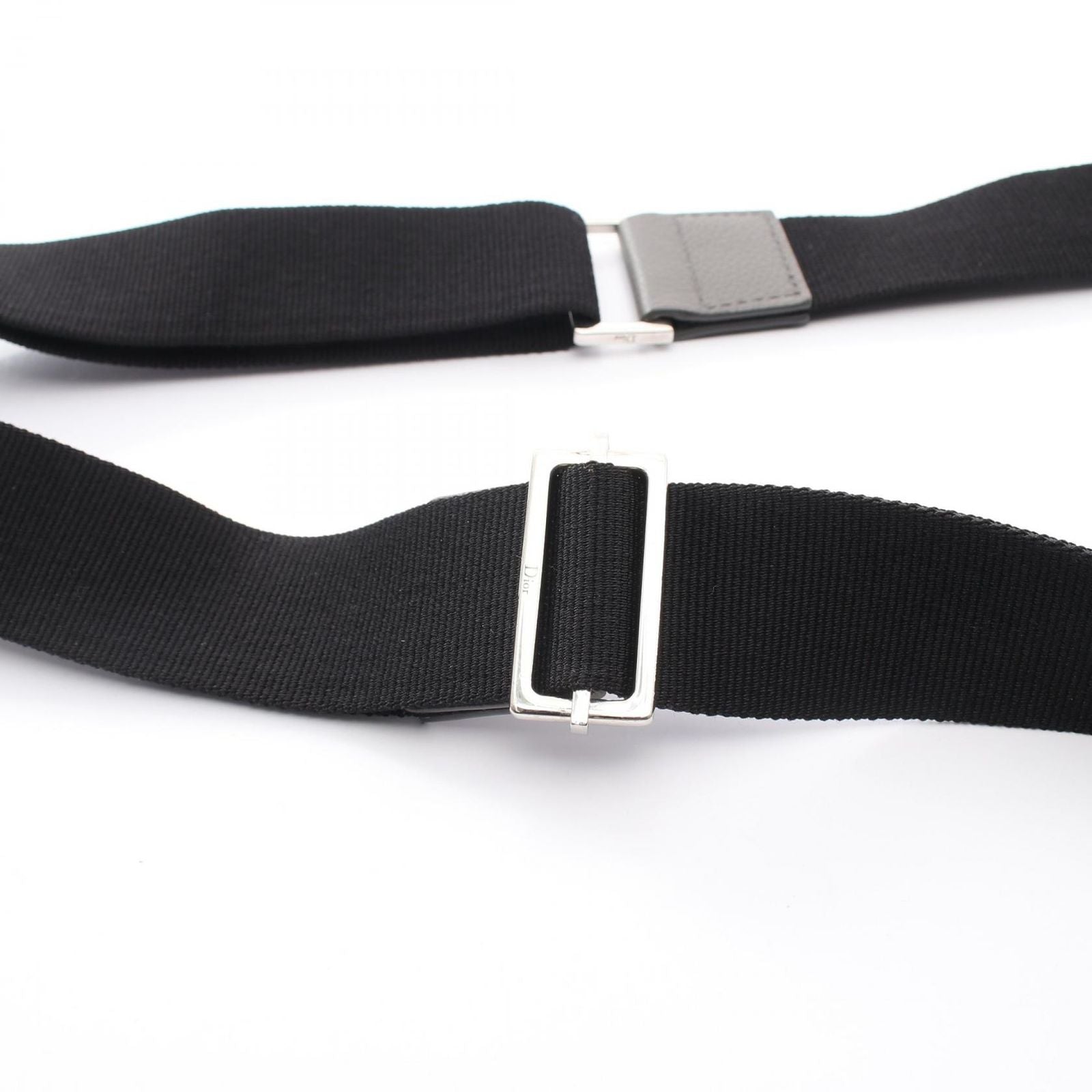 Dior Homme Shoulder Bag Atelier Lola Gray Leather Logo — view 8
