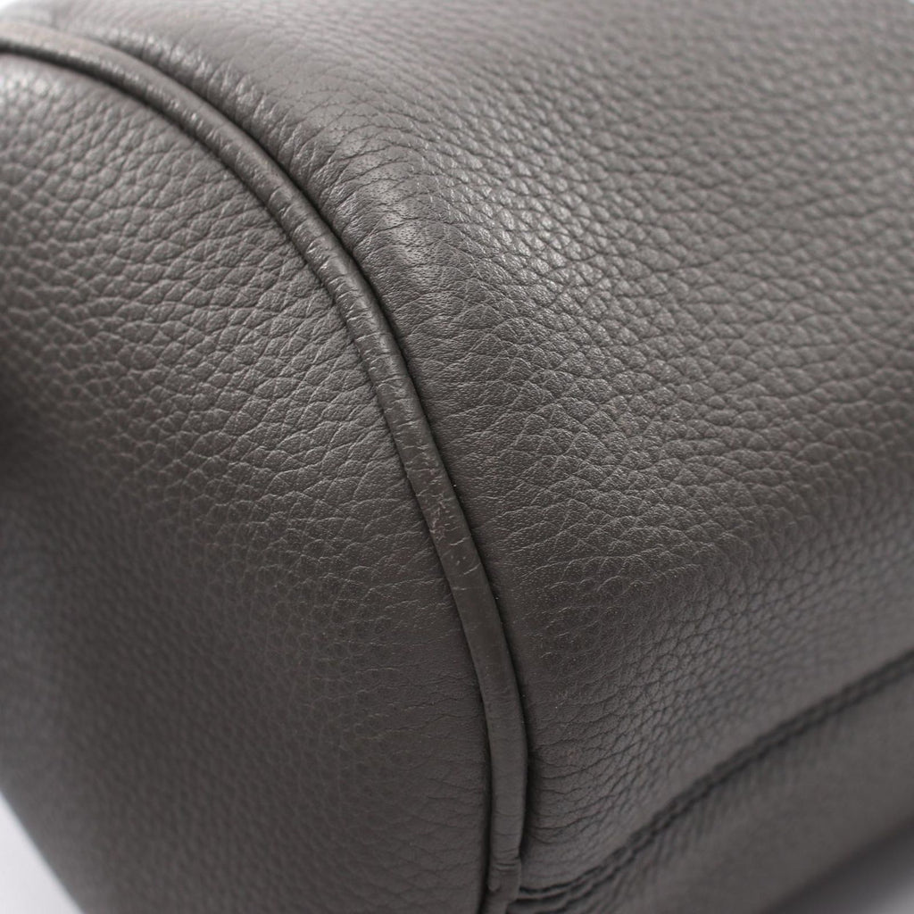 Dior Homme Shoulder Bag Atelier Lola Gray Leather Logo — view 6