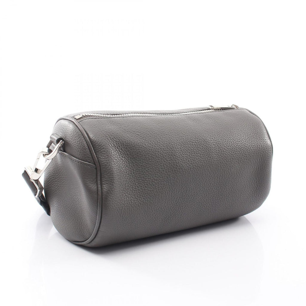 Dior Homme Shoulder Bag Atelier Lola Gray Leather Logo — view 2