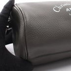 Dior Homme Shoulder Bag Atelier Lola Gray Leather Logo — view 9
