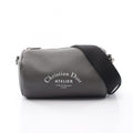 Dior Homme Shoulder Bag Atelier Lola Gray Leather Logo