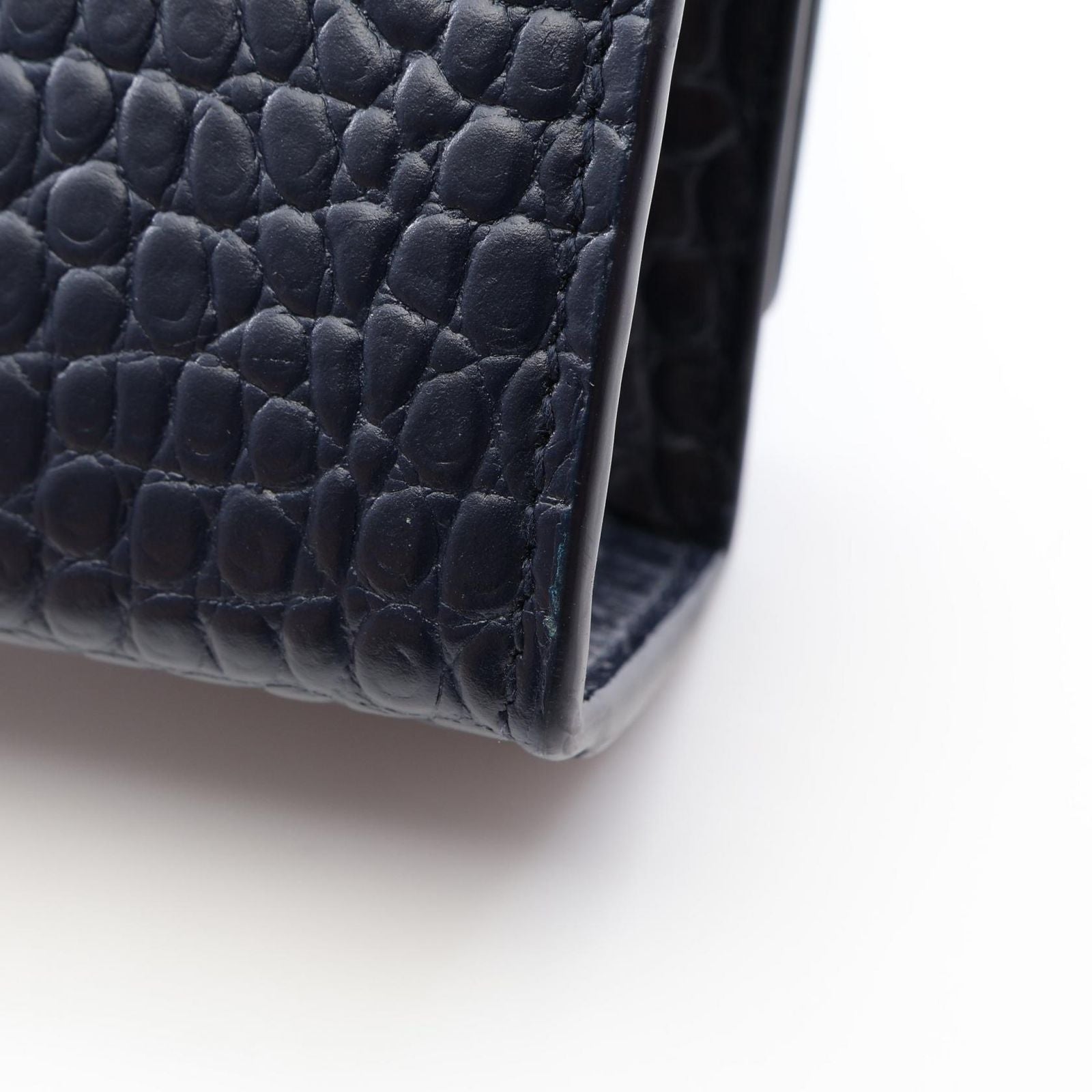 Saint Laurent Paris Shoulder Bag Kate Monogram Croco — view 6
