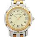 Hermes Watch Clipper Ivory