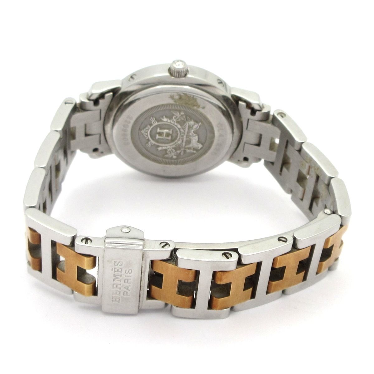 Hermes Watch Clipper Ivory — view 3