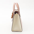 Gucci Bambu Leather Pearl 2-Way Handbag Pink — view 3