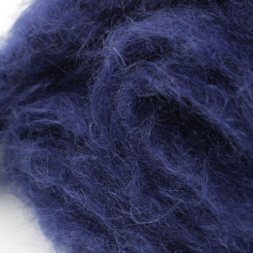 Loewe Mohair Logo Scarf Blue — view 9