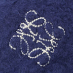 Loewe Mohair Logo Scarf Blue — view 3