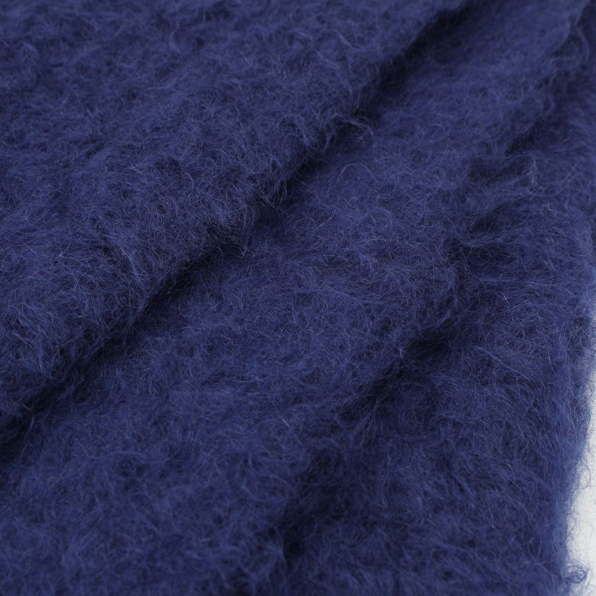 Loewe Mohair Logo Scarf Blue — view 6