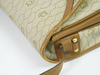 Dior Honeycomb Pattern Shoulder Bag Pochette Beige — view 7