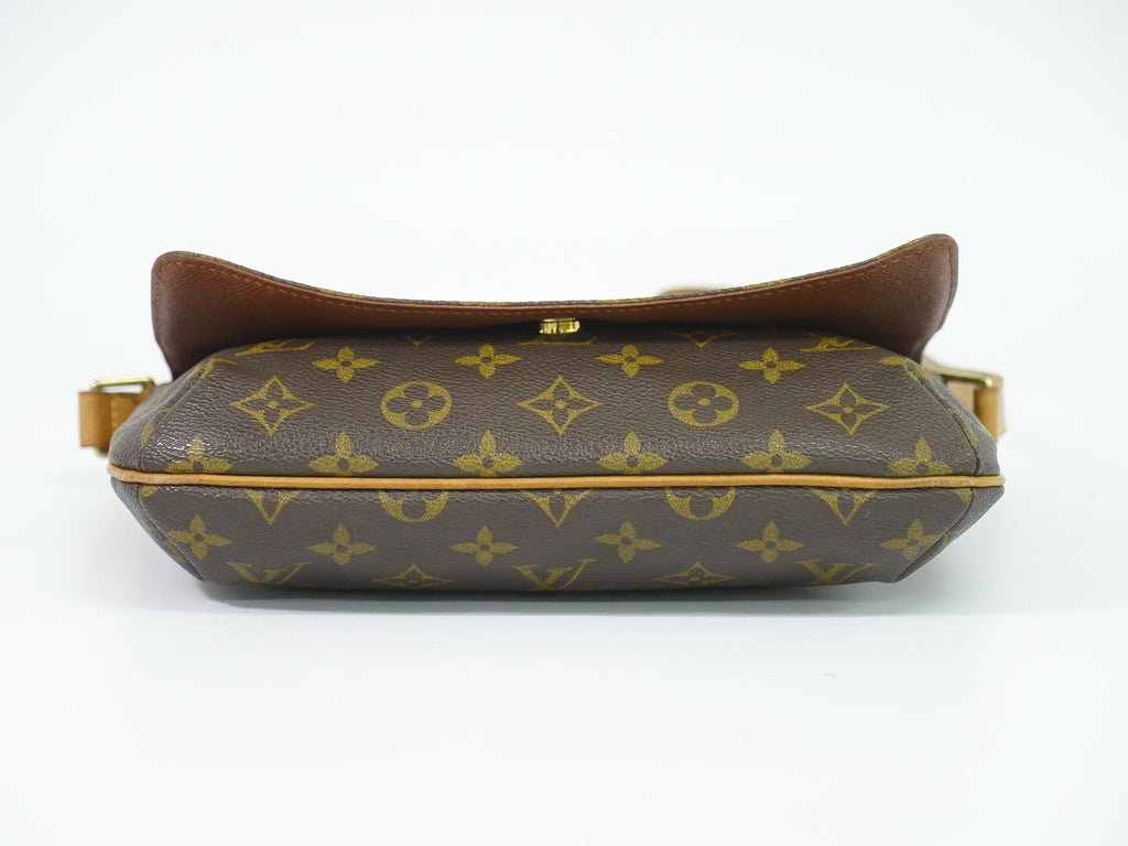 Louis Vuitton LV Musette Tango Short Monogram Shoulder Bag Brown — view 3