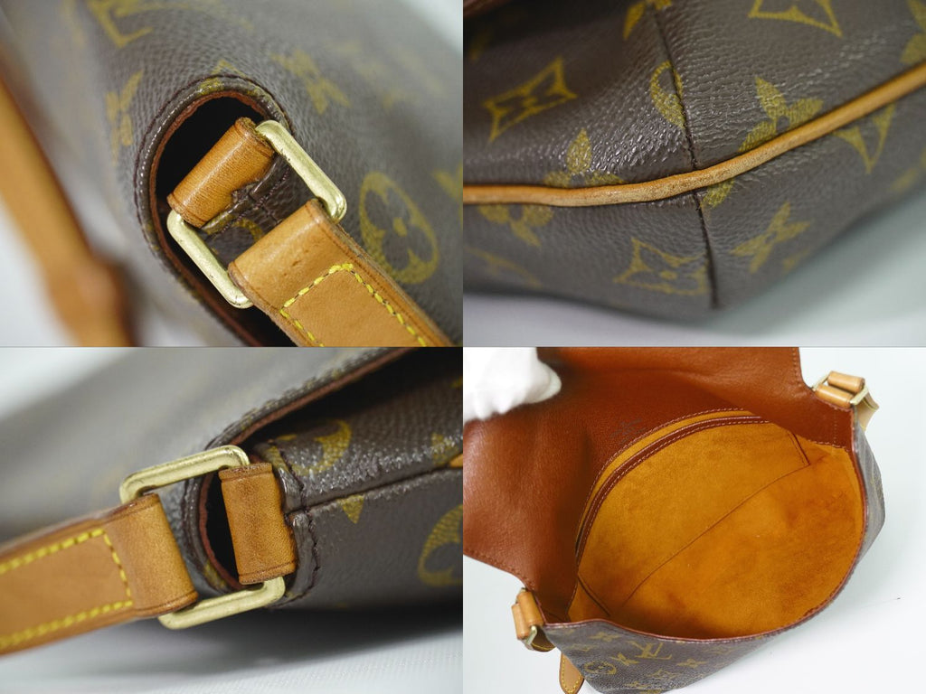 Louis Vuitton LV Musette Tango Short Monogram Shoulder Bag Brown — view 7