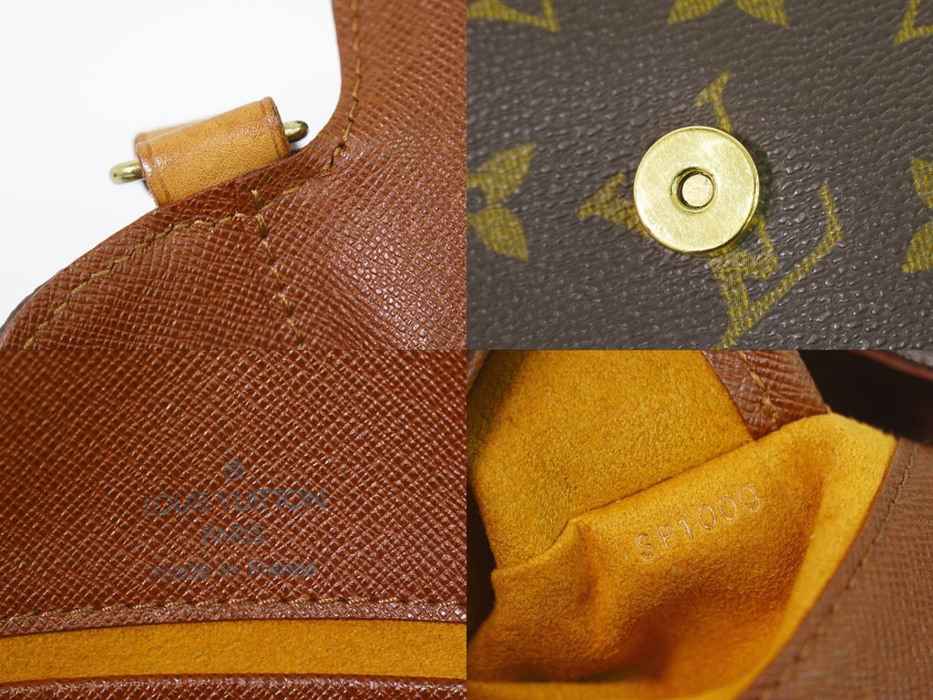 Louis Vuitton LV Musette Tango Short Monogram Shoulder Bag Brown — view 9
