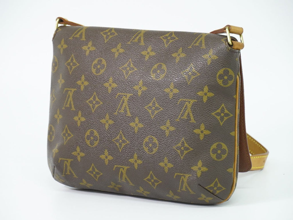 Louis Vuitton LV Musette Tango Short Monogram Shoulder Bag Brown — view 2