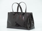 Louis Vuitton LV Wilshire PM Vernis Leather Handbag Amarante Purple — view 2