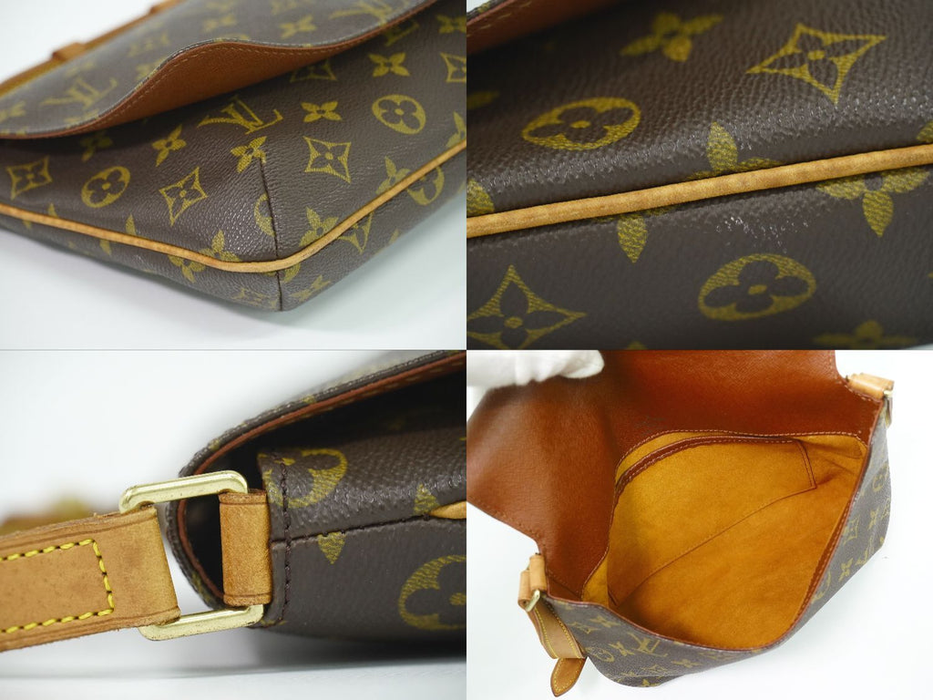 Louis Vuitton LV Musette Tango Short Monogram Shoulder Bag Brown — view 7