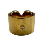 Louis Vuitton Ring Metal Essential Gold M Simple Adult — view 3