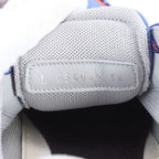 Chanel 36 Blue Leather Nylon Low Cut Sneakers — view 7