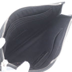 Saint Laurent YSL Paris Glitter Patch Leather Clutch Hand Second Pouch — view 6