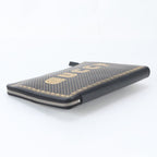 Gucci Sega Collaboration Guccy Print Leather Business Clutch — view 5
