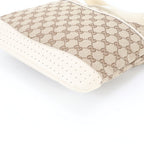 Gucci GG Canvas Leather Shoulder Bag Crossbody Hand Tote — view 6
