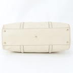 Gucci Interlocking Leather Boston Bag Tote Gold — view 5
