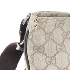 Gucci GG Supreme Leather Shoulder Bag Crossbody Messenger Business Tote — view 8