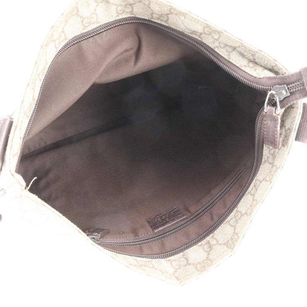 Gucci GG Supreme Leather Shoulder Bag Crossbody Messenger Business Tote — view 7
