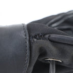 Gucci 001 Leather Shoulder Bag Black — view 8