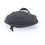Gucci 001 Leather Shoulder Bag Black — view 6