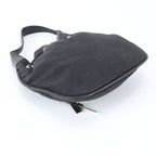 Gucci 001 Leather Shoulder Bag Black — view 5
