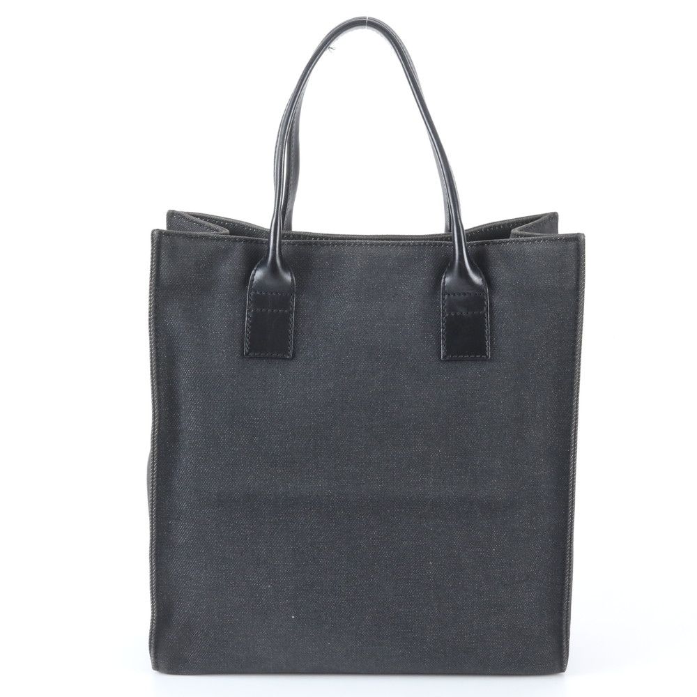 Gucci Denim Leather Tote Shoulder Business Document — view 3