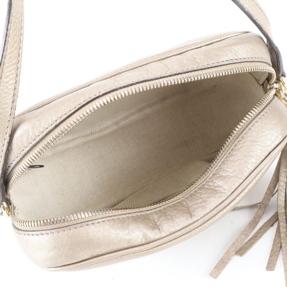 Gucci Soho Small Disco Leather Shoulder Bag Crossbody — view 7