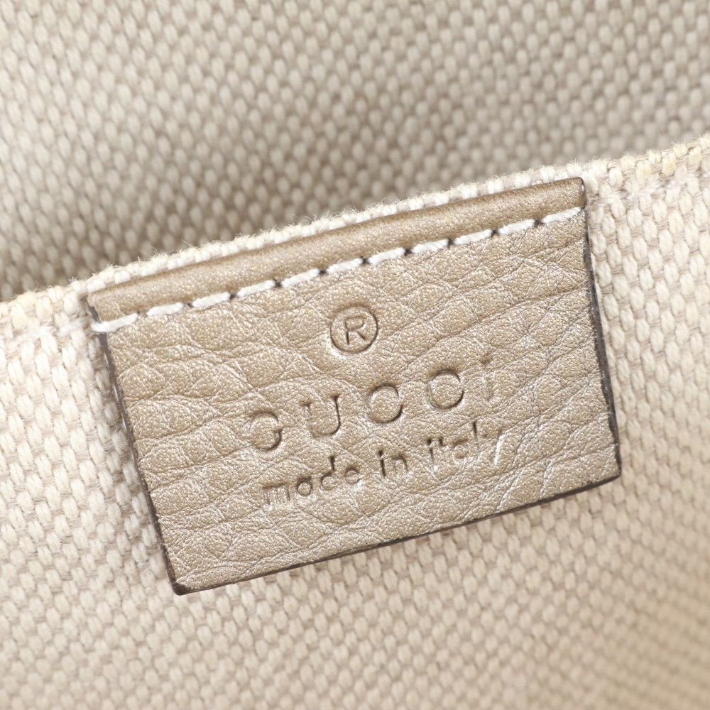 Gucci Soho Small Disco Leather Shoulder Bag Crossbody — view 8