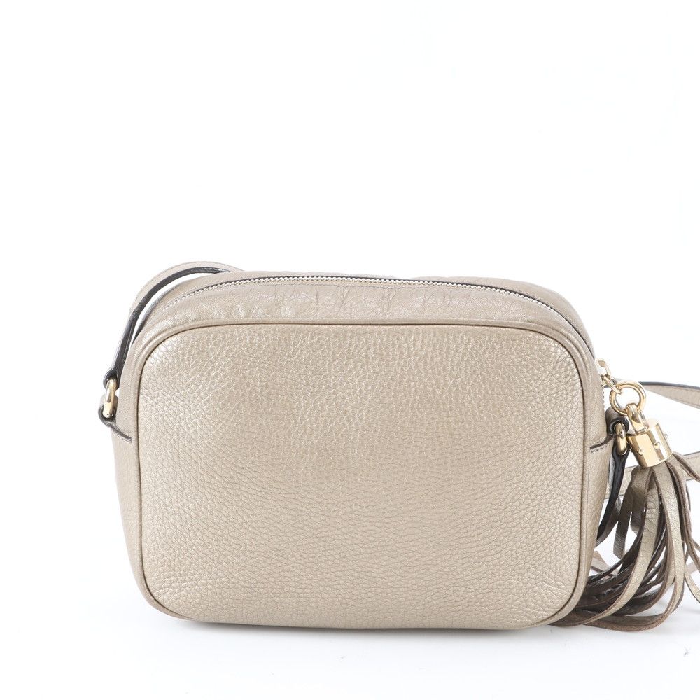 Gucci Soho Small Disco Leather Shoulder Bag Crossbody — view 3