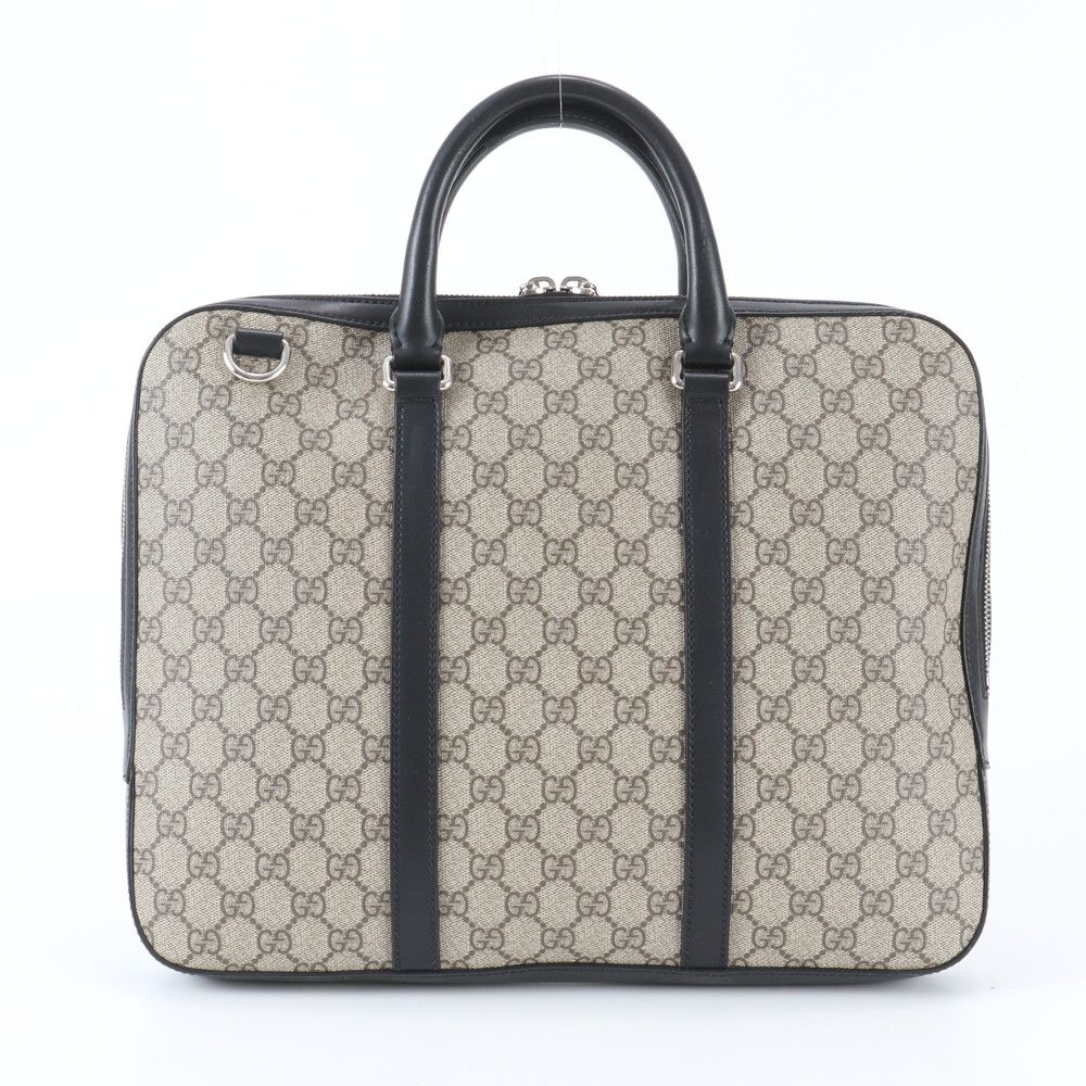 Gucci GG Supreme Leather Business Document Tote — view 3