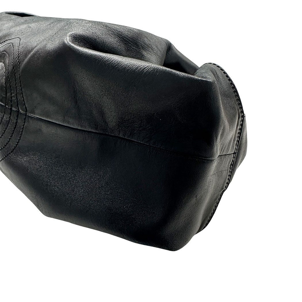 Loewe Bag Nappa Aire Handbag Leather Black Kuttari — view 6