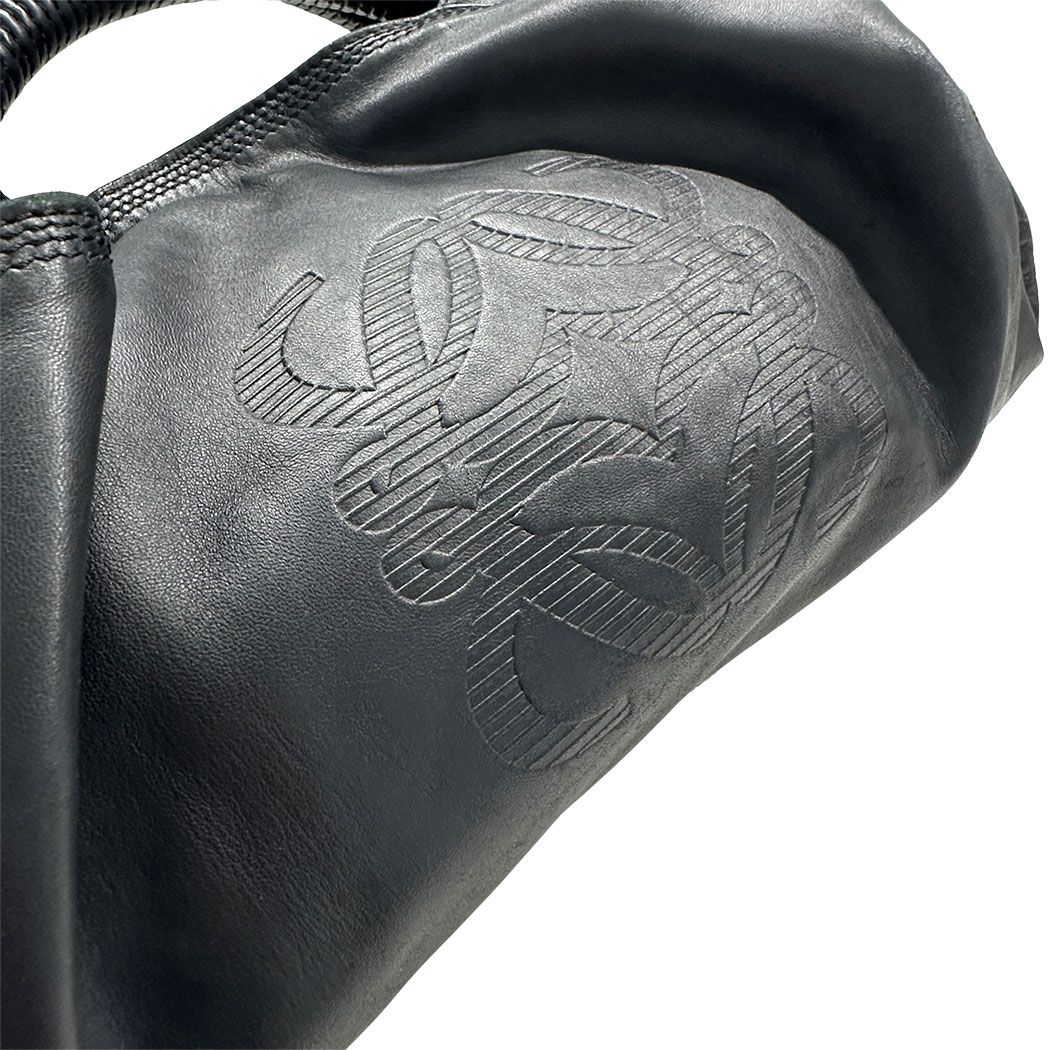 Loewe Bag Nappa Aire Handbag Leather Black Kuttari — view 8