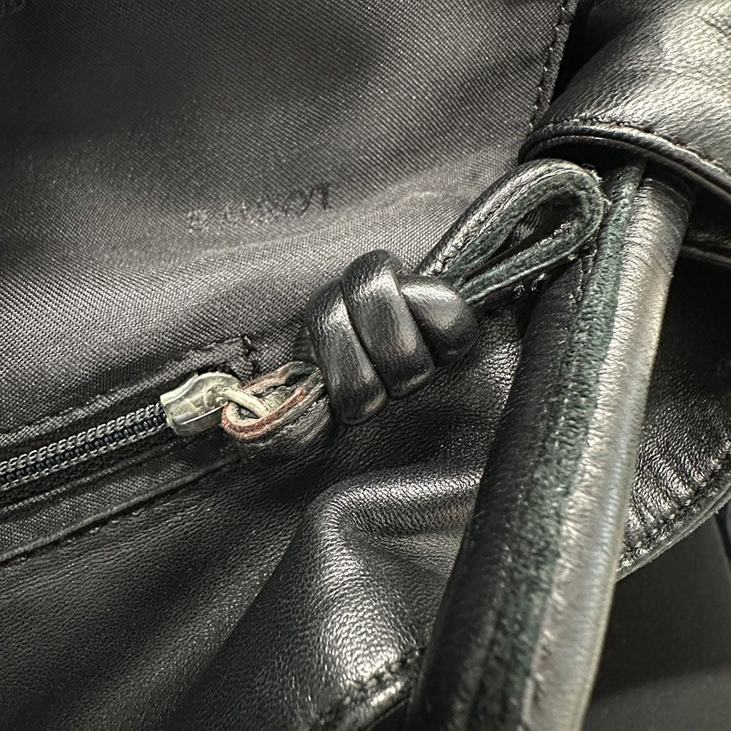Loewe Bag Nappa Aire Handbag Leather Black Kuttari — view 9