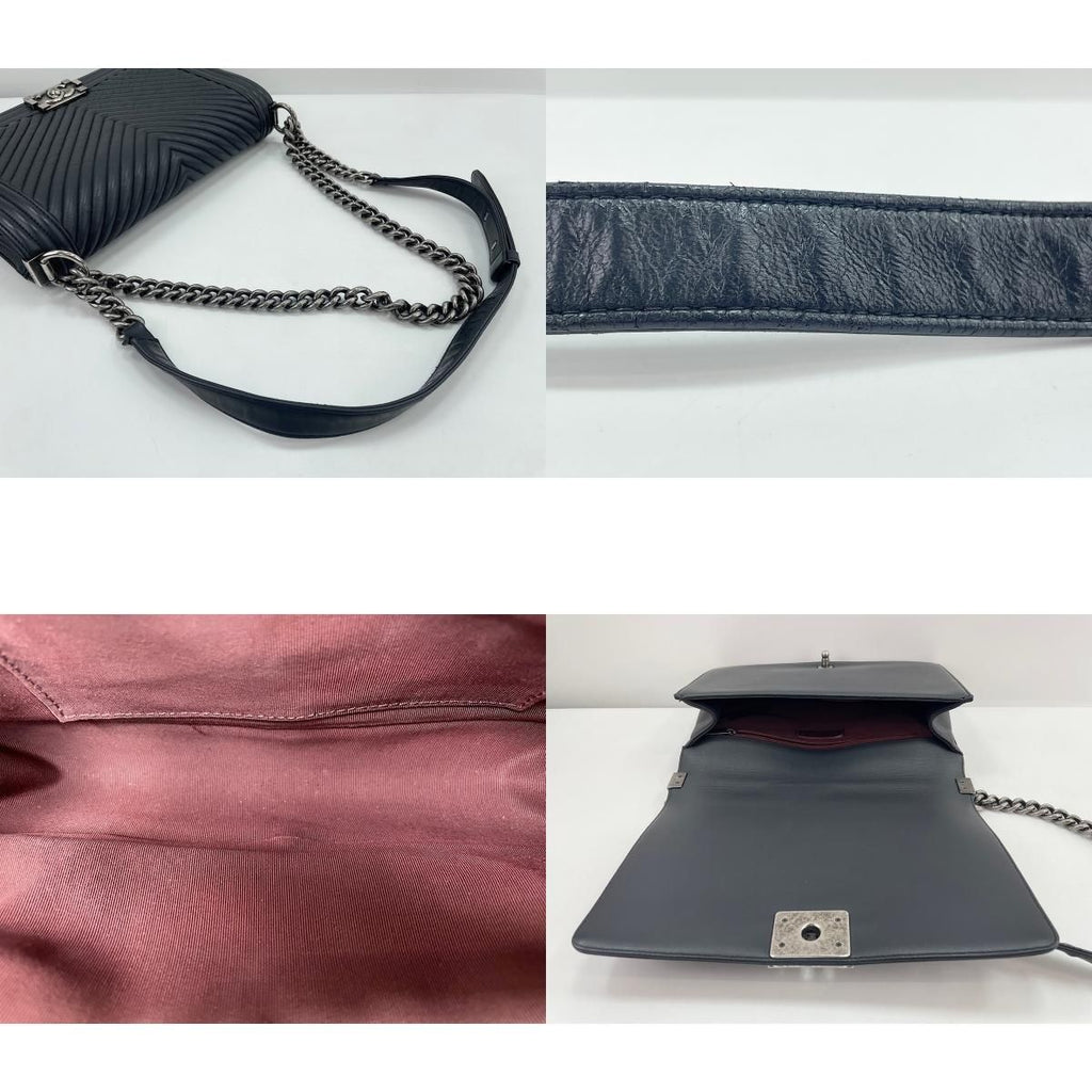 Chanel Shoulder Bag Boy Large — view 9