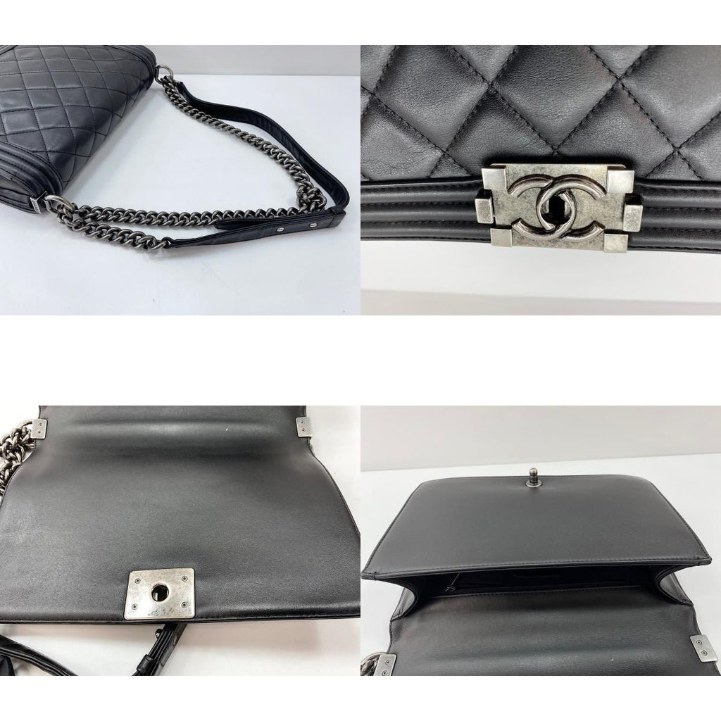 Chanel Shoulder Bag Boy Large — view 9