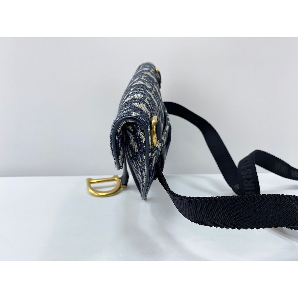 Dior Shoulder Bag Navy — view 3