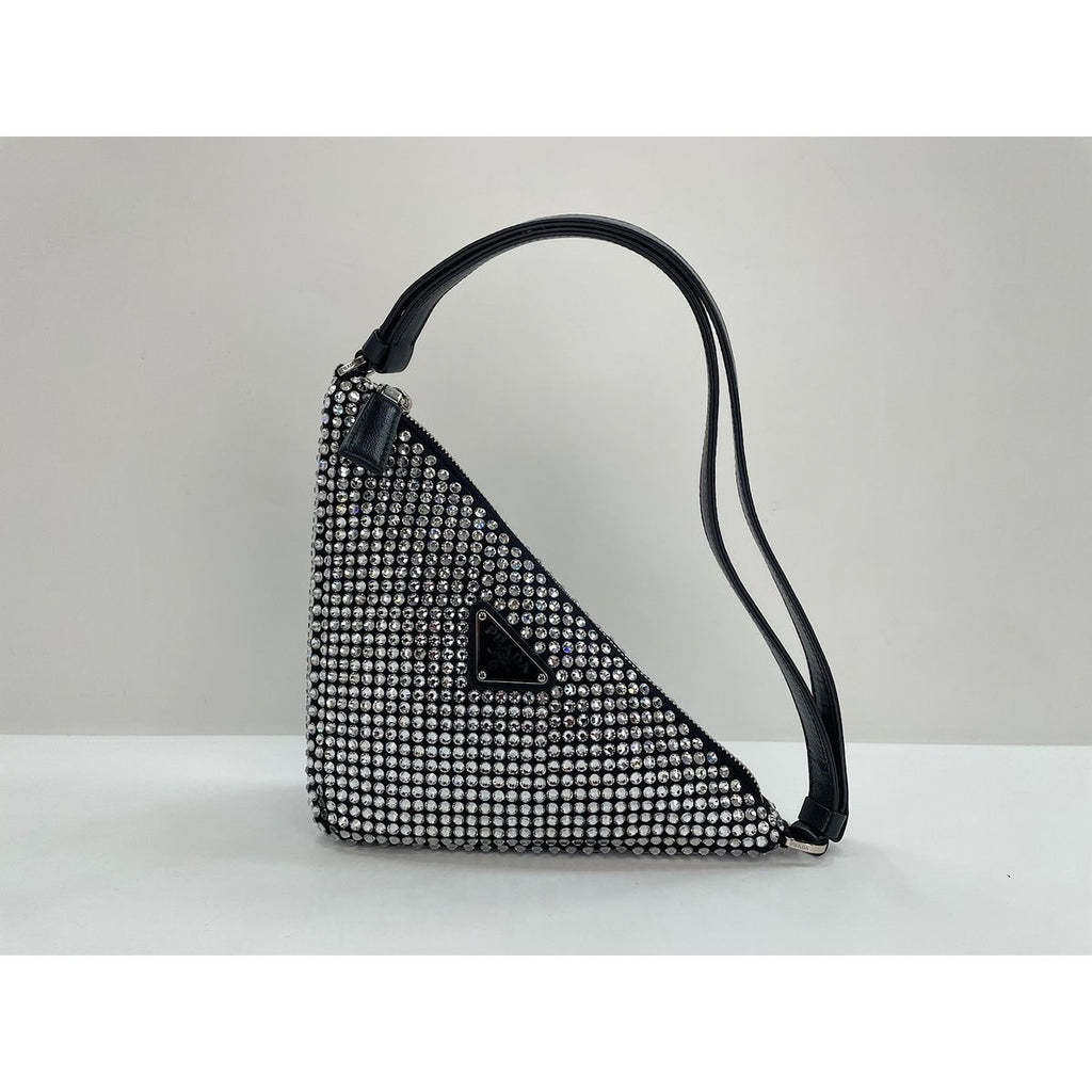 Prada Shoulder Bag Silver — view 9